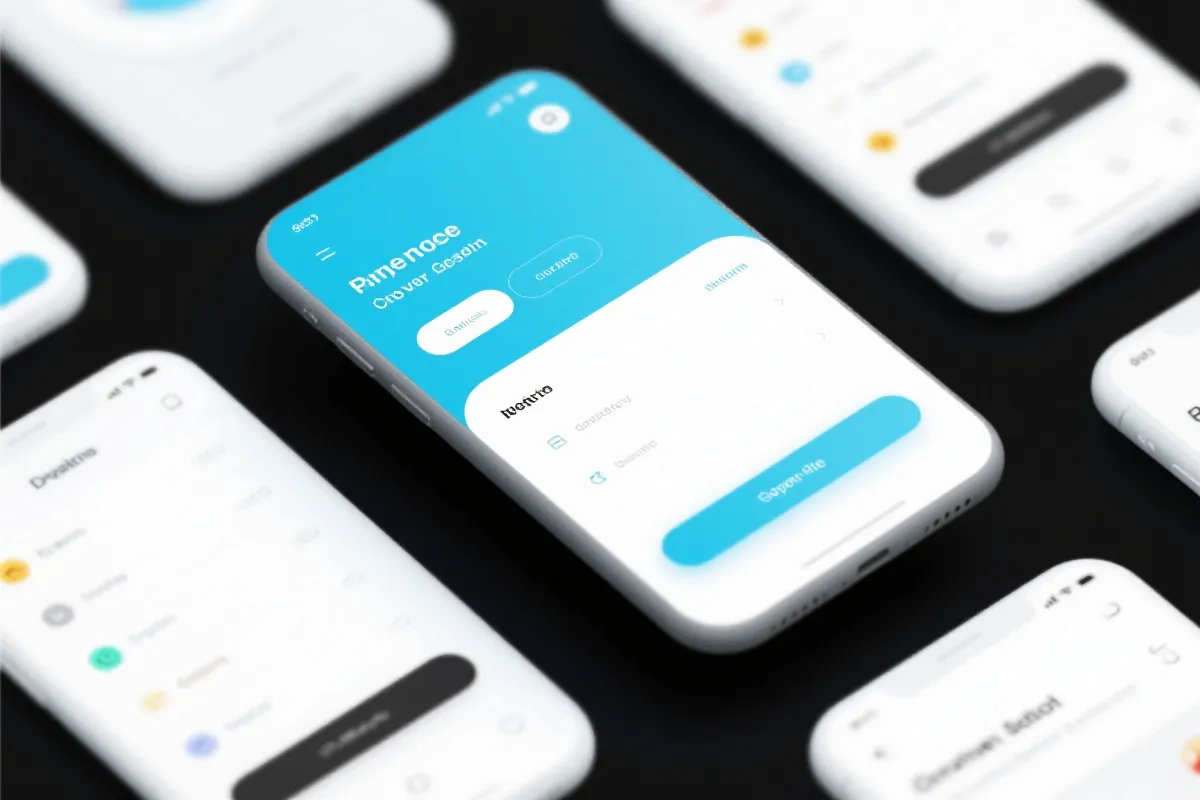 移动端应用示意